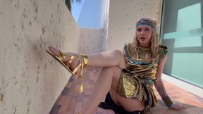 Juliana Marie's Ancient Egyptian Femdom Fantasy HD â€“ POV Divine Command Awaits!