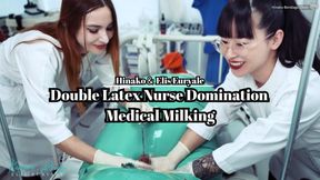 🩺Double Latex Nurse Domination — Medical Milking with Elis Euryale