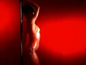 Asian Babe With Natural Tits Shows Oily Ass Before Doggy Style Bang