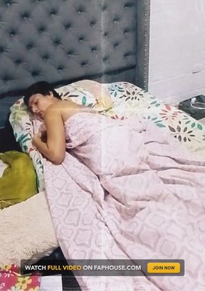 Old Video, Someone Records Me Sleing Naked and My Cock Gets Hard Part 1 Femboy Hard Cock