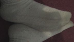 MY FEET IN BOW SOCKS