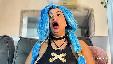 Jinx Cosplay Eating Fetish – Belly Sounds, Burps and Vore Fantasy