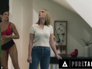 PURE TABOO Swap Student Lilly Bell CAUGHT Femdom Stepmommy Penny Barber Banging Her Stepson!
