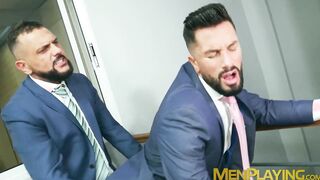 Andrea Suarez doggystyle fucked his colleague ViciousMen