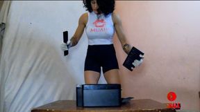 Fluffy crushes printer WMV 720 CAM 1