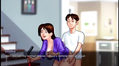 Step Mom Gushed By Babes Big Boobs Anime Hentai Game Show