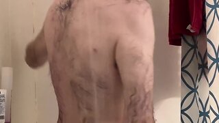 Amateur straight guys bathing hairy ass: shower thoughts with charles dickenballs