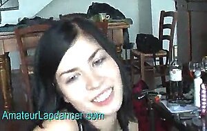 Gothic teens lapdance and play with cock