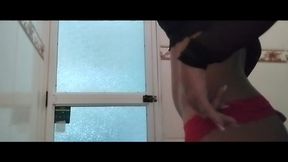 se filtra nuevo video de la hijastra de la pastora en el bano