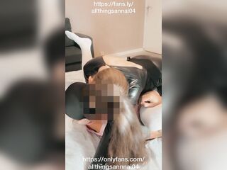 I own you and your sissy ass - check out my links for full episode