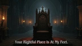 The Empty Throne (A powerful femdom audio about your rightful place)