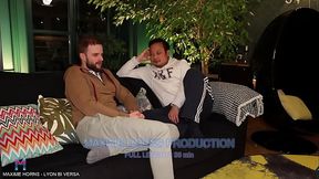 FIRST PORN - VERSATILE BAREBACK SEX WITH A FRIEND'_S BOYFRIEND - MAXIME HORNS