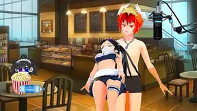 Miyu the VTuber Maid Teases a Lustful Dragon in Sultry Hentai Adventure