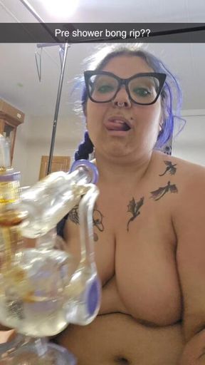 Who wants to smoke with me before I shower??