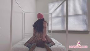 TS Latina MILF Goddess ANAL RUINS RAW CUM DREAM