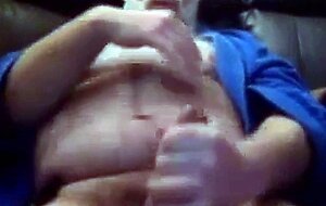 Grandpa's Solo Fun: Bear Daddy's Intimate Moment