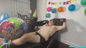 Tickling Matt at The Demented Birthday Party Pt3