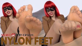 MISTRESS KEOPE: Nylon Feet - FHD