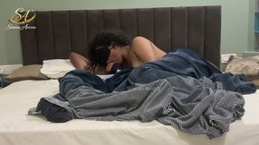 Indian Desi Wife Blowjob Husband Stepbrother