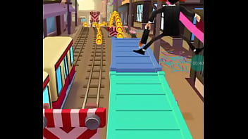 Jogando subwey sufs
