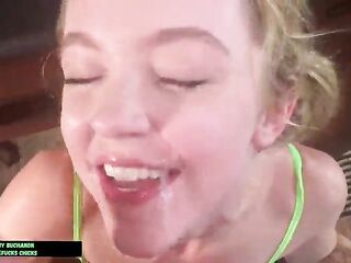 Sexy Slut Nikole Face Fucked And Screwed Hard On A Pool Table