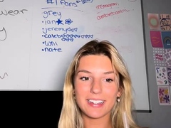 Blonde Babe Solo Masturbation Free Sexy Porn