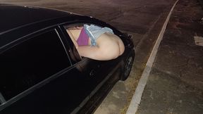 Brand new wife with ass out on the street in public for strangers dogging