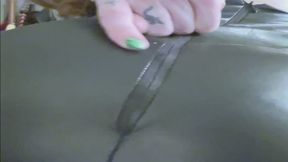 Leather Clad Ass Worship