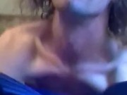 Taking My Shirt Off To Show My Tits Are Getting Bigger Again!!!
