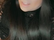 Ashley Looking Sexy In Black