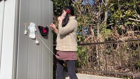 No.107 Pants Fluttering in the Wind, My Free Afternoon