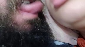 she kiss doing a nice handjob on my dick, she loves massaging the dick while kissing????????????????????????????????