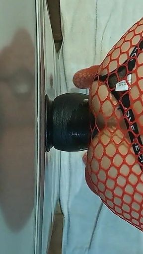 A Deep and Hard Fucking with a Big Dildo!