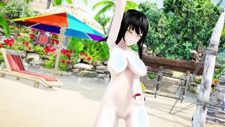 【MMD R-18 year old SEX DANCE】IIIUSTRIOUS, KANGXI Kiss me Delicious insane screwed on the beach [CREDIT BY] Shark100