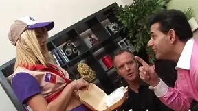 MILF Porn Star Gets Ravished by Two Ripped Guys in Hot Threesome Fantasy