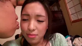 Busty japanese teen Miho Yukino gets nailed by older guy 3