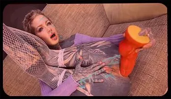 Goth Chick's Intense Anal Adventure with Toys, Cock, and Machine