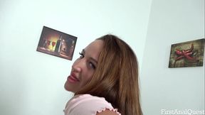 FIRSTANALQUEST - BUSTY RUSSIAN TEEN NATALI RUBY GETS FUCKED ANALLY