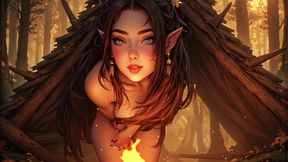 Thessia and the Hunter PART 1 ASMR JOI Ahegao Face