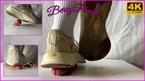 Full Weight Crazy Cock Crush And Cock Jumping - Cock Trampling - Cockbox - CBT - Real Dirt - Foot Fetish - Trampling - Shoejob - 4K