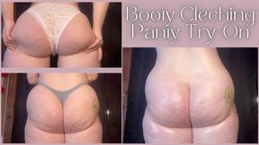 Butt Clenching Panty Try-on