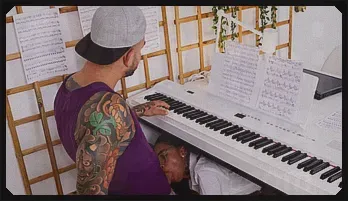 Sensual Piano Lesson Turned Hot Sex exclusive content
