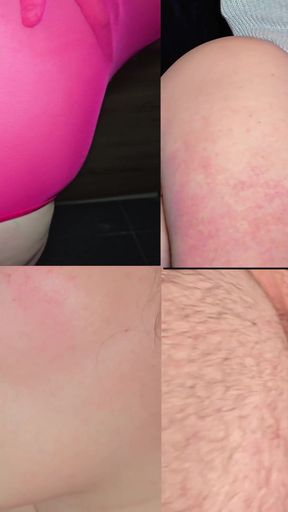 Goon to Premature Ejaculation Compilation! Split Screen   Clip 1