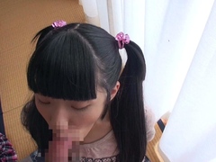 Amateur Asian College Teen Gives Blowjob