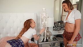 Gorgeous Teen 18+ Lesbians Sex Mind-blowing Story
