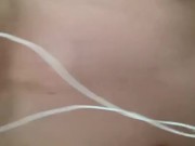 A Japanese college student masturbating in the bathroom near the Olympic venue!②【Big anal】【Big ass】