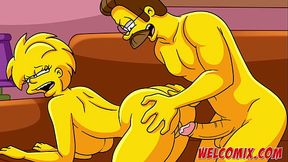 Intense anal sex! Erotic doll of the future! The Simptoons Simpsons porn!