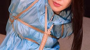 NH8-12 Cute Japanese Girl Namie Tied & Gagged in Raincoat FULL (MP4)