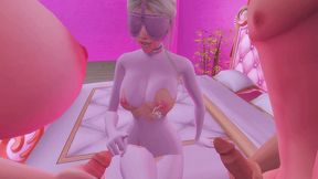 wife cheats on her husband with his friend and futanari mistress sims me hentai sfm