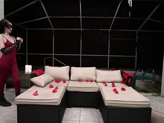 The Downfall of Crimson Dahlia with Celestina Blooms